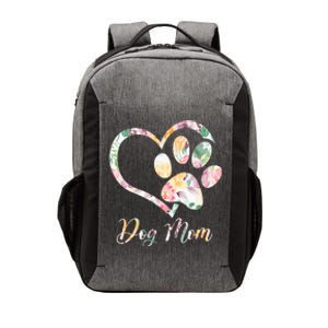 Animal Rescue Dog Paw Print Tie Dye Rainbow Dog Love Vector Backpack