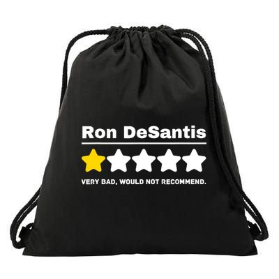 Anti-GOP Ron DeSantis Political Humor Funny Drawstring Bag