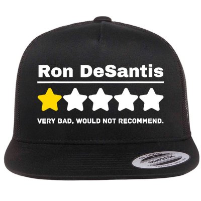 Anti-GOP Ron DeSantis Political Humor Funny Flatbill Hat