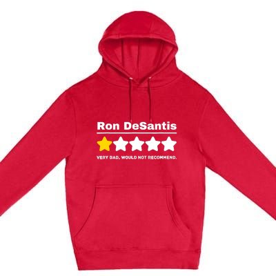 Anti-GOP Ron DeSantis Political Humor Funny Premium Pullover Hoodie