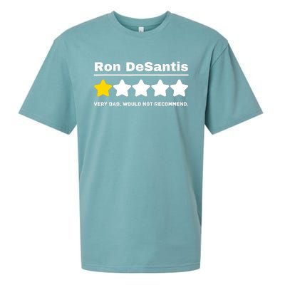 Anti-GOP Ron DeSantis Political Humor Funny Sueded Cloud Jersey T-Shirt