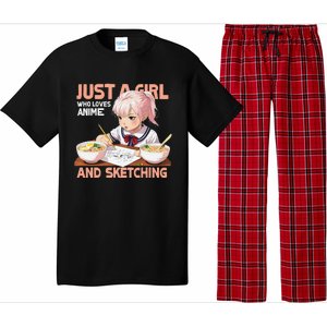 Anime Ramen Drawing Sketching Japan Anime Pajama Set