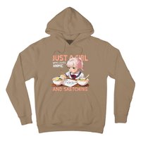 Anime Ramen Drawing Sketching Japan Anime Hoodie