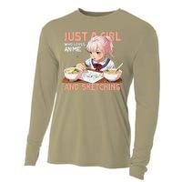 Anime Ramen Drawing Sketching Japan Anime Cooling Performance Long Sleeve Crew