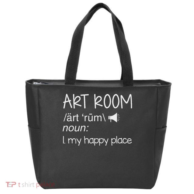 Art Room Definition Art Teacher Artist Painting Art Lover Zip Tote Bag