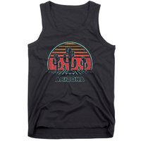 Arizona Retro Desert Sunset 80s Style Tank Top