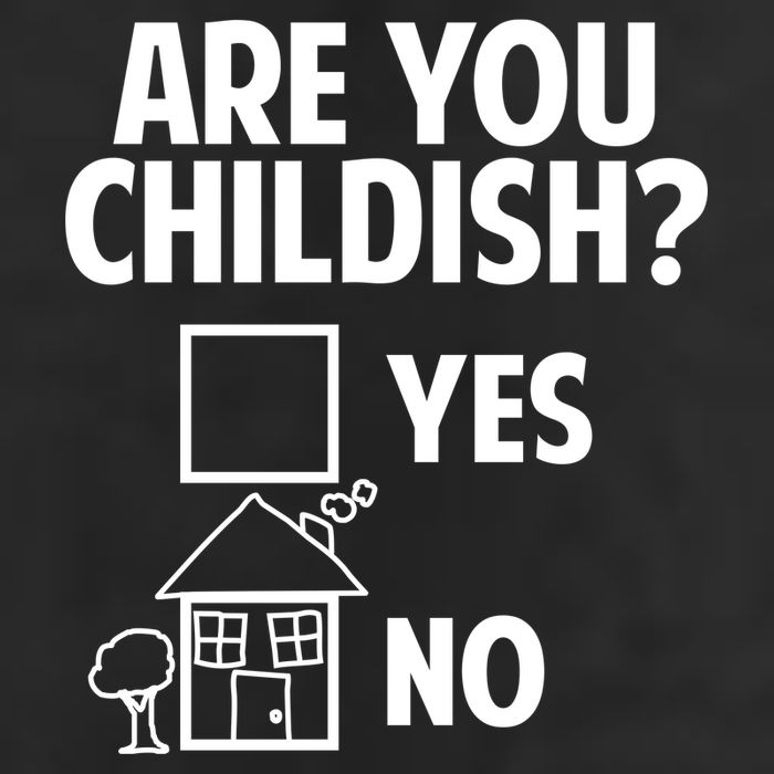 Are You Childish Yes Or No? Cool Comfort Performance Bucket Hat