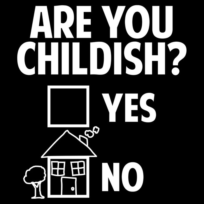 Are You Childish Yes Or No? Flexfit Unipanel Trucker Cap