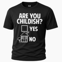 Are You Childish Yes Or No? Cooling Performance Crew T-Shirt