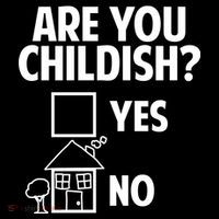 Are You Childish Yes Or No? 7-Panel Snapback Hat