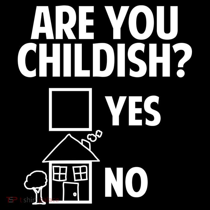 Are You Childish Yes Or No? 7-Panel Snapback Hat