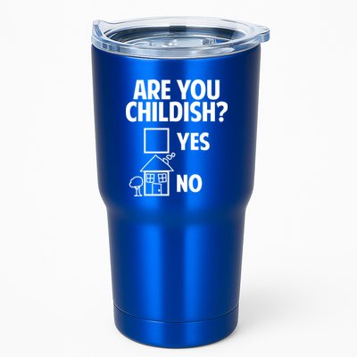 Are You Childish Yes Or No? Tumbler