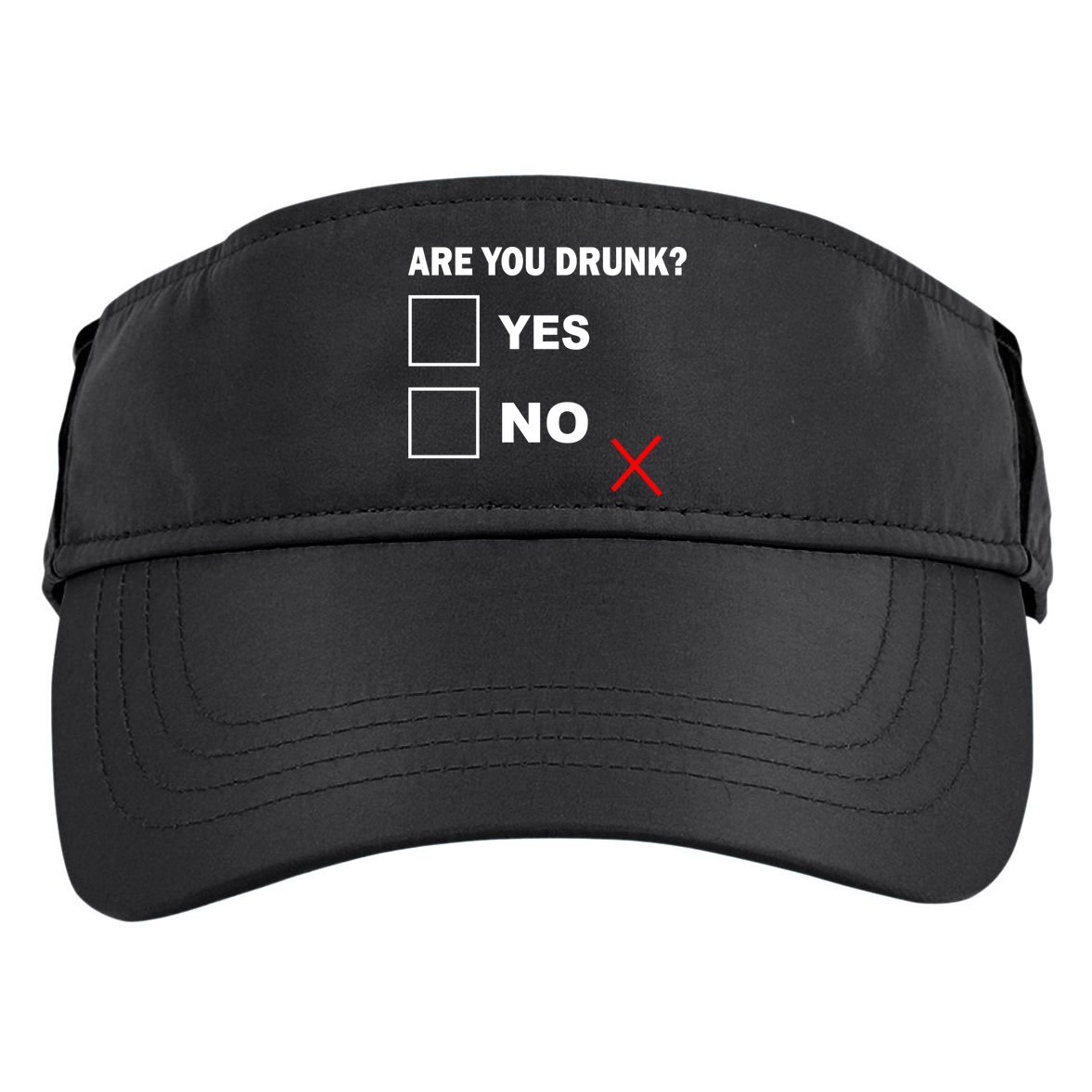 Are You Drunk? Yes or No Adult Drive Performance Visor