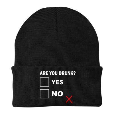 Are You Drunk? Yes or No Beanie