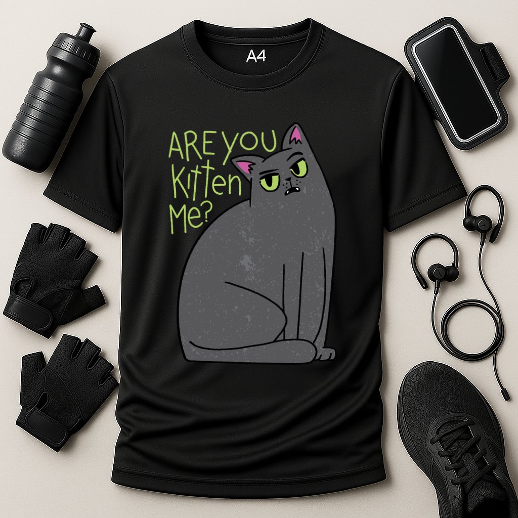 Are You Kitten Me Cooling Performance Crew T-Shirt