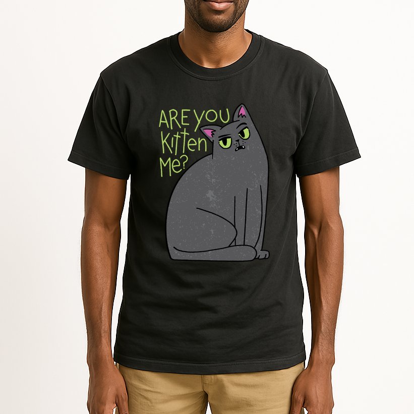 Are You Kitten Me Tall T-Shirt