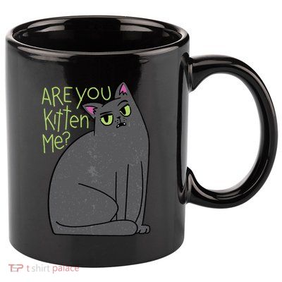 Are You Kitten Me 11oz C Handle Ceramic Mug