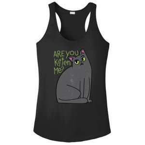 Are You Kitten Me Ladies PosiCharge Competitor Racerback Tank