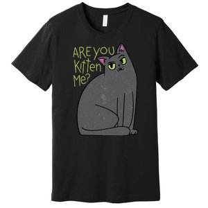 Are You Kitten Me Premium T-Shirt