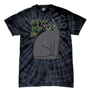 Are You Kitten Me Tie-Dye T-Shirt