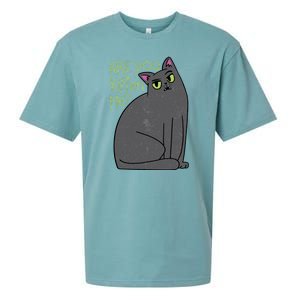 Are You Kitten Me Sueded Cloud Jersey T-Shirt