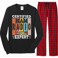 Amateur Radio Expert & Ham Radio Operator Long Sleeve Pajama Set