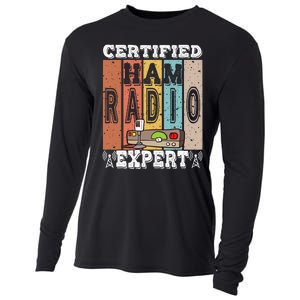 Amateur Radio Expert & Ham Radio Operator Cooling Performance Long Sleeve Crew