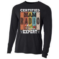 Amateur Radio Expert & Ham Radio Operator Cooling Performance Long Sleeve Crew