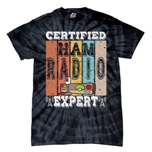 Amateur Radio Expert & Ham Radio Operator Tie-Dye T-Shirt