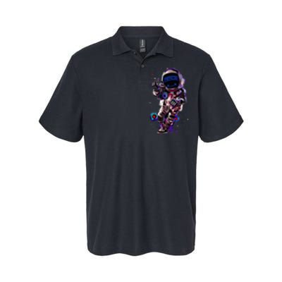 Astronaut Rave Edm Techno Festival Psytrance Dubstep Softstyle Adult Sport Polo