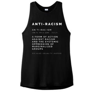 Anti Racism End Racism Tee Ladies PosiCharge Tri-Blend Wicking Tank