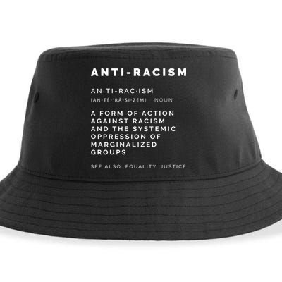 Anti Racism End Racism Tee Sustainable Bucket Hat