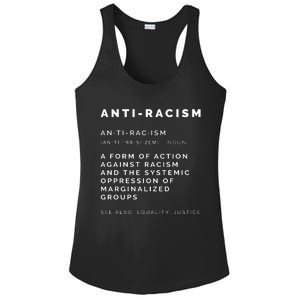 Anti Racism End Racism Tee Ladies PosiCharge Competitor Racerback Tank