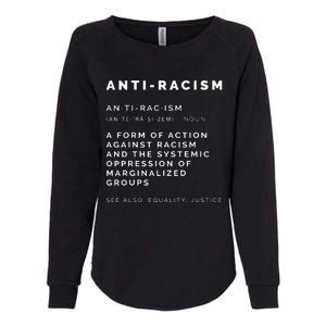 Anti Racism End Racism Tee Womens California Wash Sweatshirt