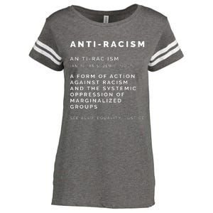 Anti Racism End Racism Tee Enza Ladies Jersey Football T-Shirt