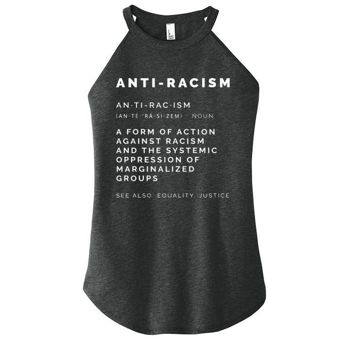 Anti Racism End Racism Tee Women's Perfect Tri Rocker Tank