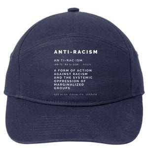 Anti Racism End Racism Tee 7-Panel Snapback Hat