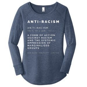 Anti Racism End Racism Tee Women's Perfect Tri Tunic Long Sleeve Shirt