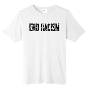 Anti Racism End Racism Tee Tall Fusion ChromaSoft Performance T-Shirt