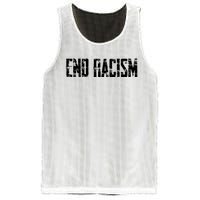 Anti Racism End Racism Tee Mesh Reversible Basketball Jersey Tank