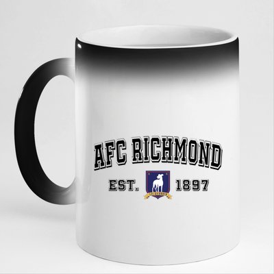 AFC Richmond Est 1897 11oz Black Color Changing Mug