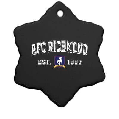 AFC Richmond Est 1897 Ceramic Star Ornament