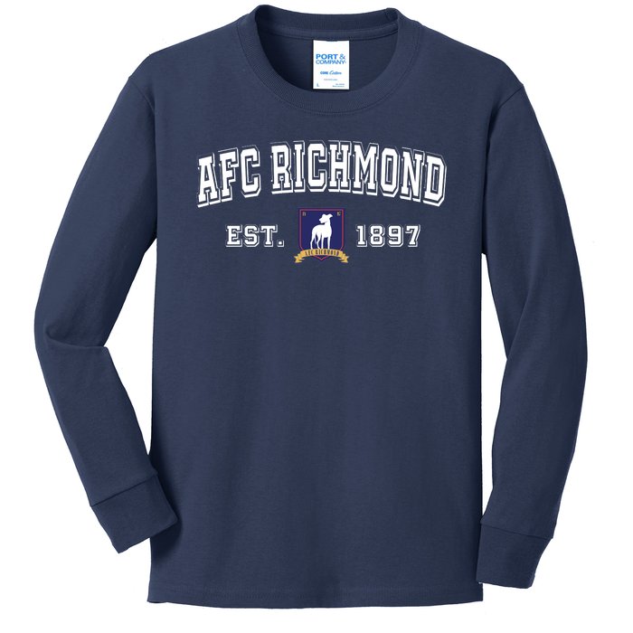 AFC Richmond Est 1897 Kids Long Sleeve Shirt