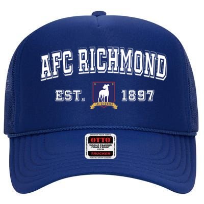 AFC Richmond Est 1897 High Crown Mesh Back Trucker Hat