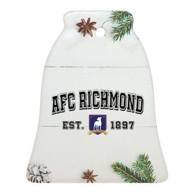 AFC Richmond Est 1897 Ceramic Bell Ornament