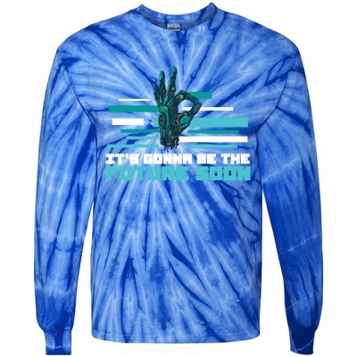 Awesome Robotics Engineering Future Inventor Invention Lover Cute Gift Tie-Dye Long Sleeve Shirt