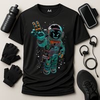 Astronaut Rave Edm Techno Festival Psytrance Dubstep Performance Shirt