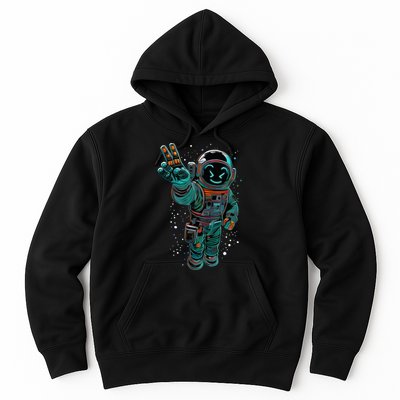 Astronaut Rave Edm Techno Festival Psytrance Dubstep Hoodie