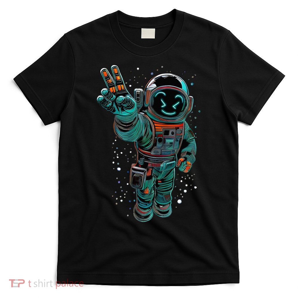Astronaut Rave Edm Techno Festival Psytrance Dubstep T-Shirt