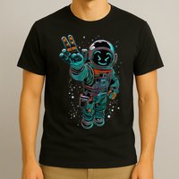 Astronaut Rave Edm Techno Festival Psytrance Dubstep T-Shirt